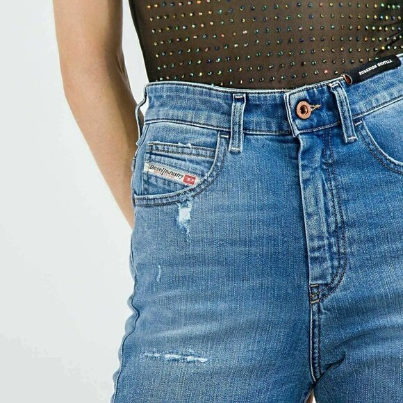 Diesel D-Eiselle Straight Straight Jeans W26 L32 - Picture 3 of 12